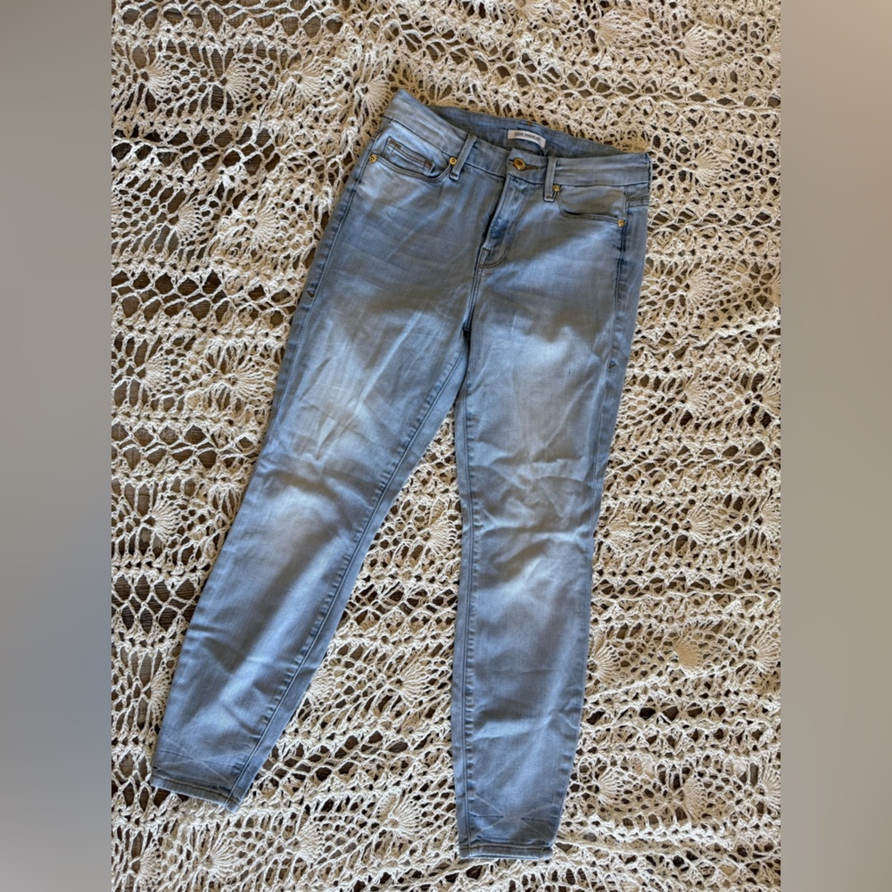Good American Light Blue Women Jeans